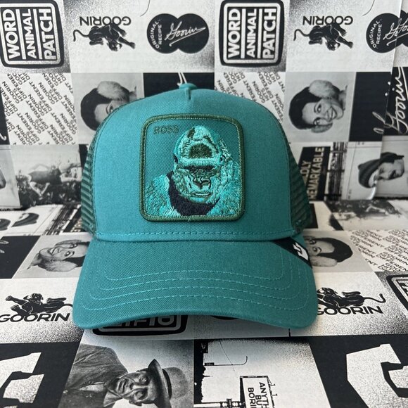 Authentic Goorin Bros Boss Mirage Hat Gorilla Emerald (NWT) - Picture 1 of 3